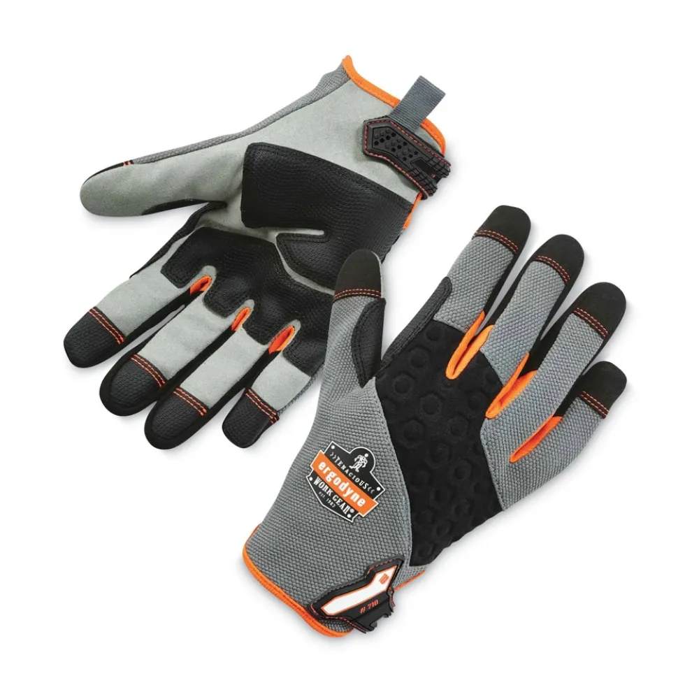 Ergodyne ProFlex 710 9 in. Long Heavy-Duty Mechanics Gloves - XX-Large Gray (1-Pair)