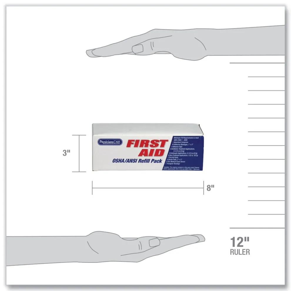 PhysiciansCare by First Aid Only OSHA First Aid Refill Kit (1-Kit)