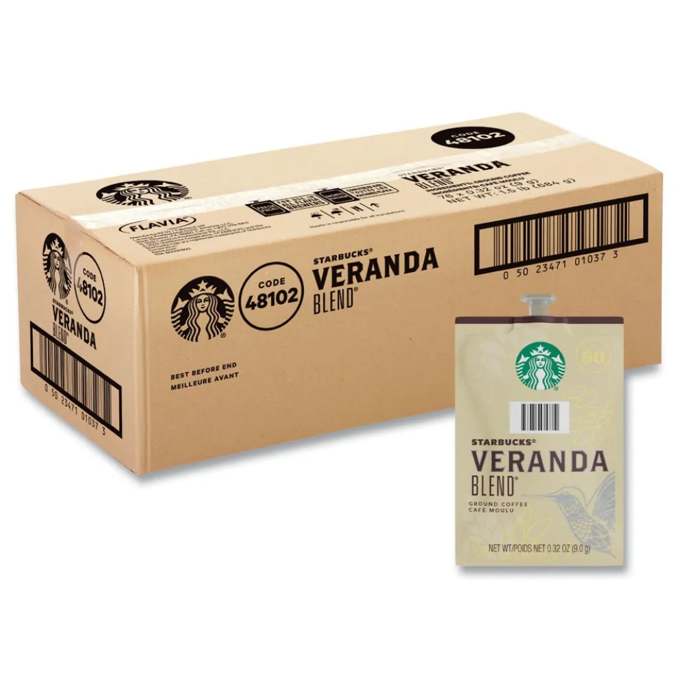 FLAVIA Starbucks Coffee Freshpack - Veranda Blend (76/Carton)