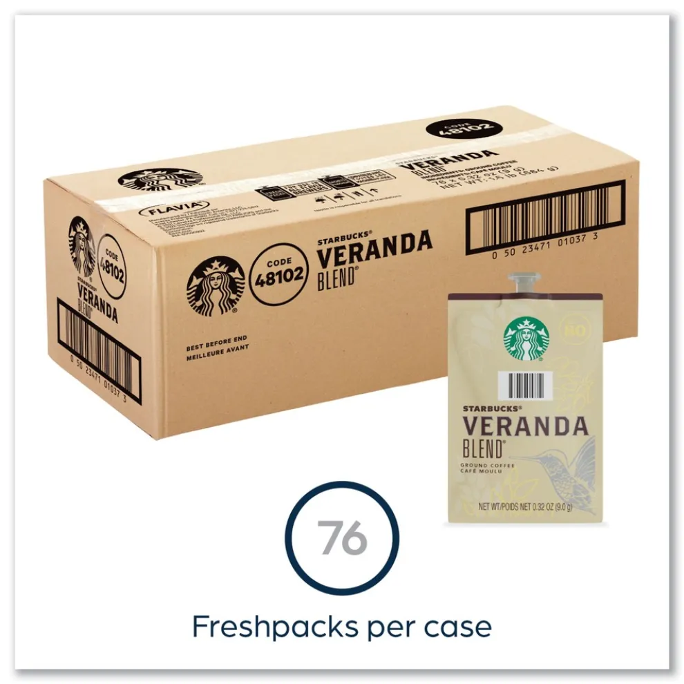 FLAVIA Starbucks Coffee Freshpack - Veranda Blend (76/Carton)