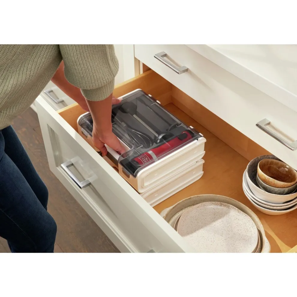 Black & Decker kitchen wand Cordless Blender 6-in-1 Kitchen Multi-Tool - Red