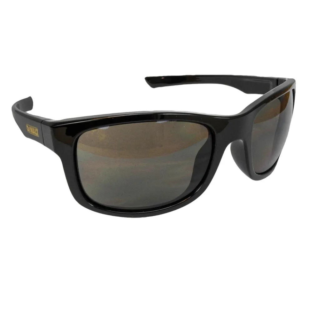 Dewalt Supervisor Premium Safety Eyewear - Black Frame, Smoke Lens (12/Carton)