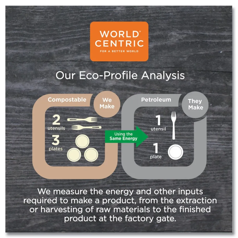 World Centric 6.1 in. x 7.6 in. x 2.8 in. 32 oz. PLA Rectangular Plastic Deli Containers - Clear (600/Carton)