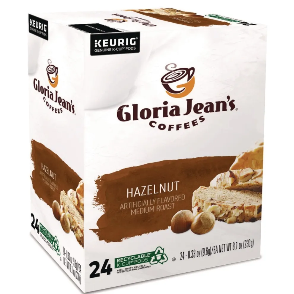 Gloria Jean's Coffee K-Cups - Hazelnut (96/Carton)