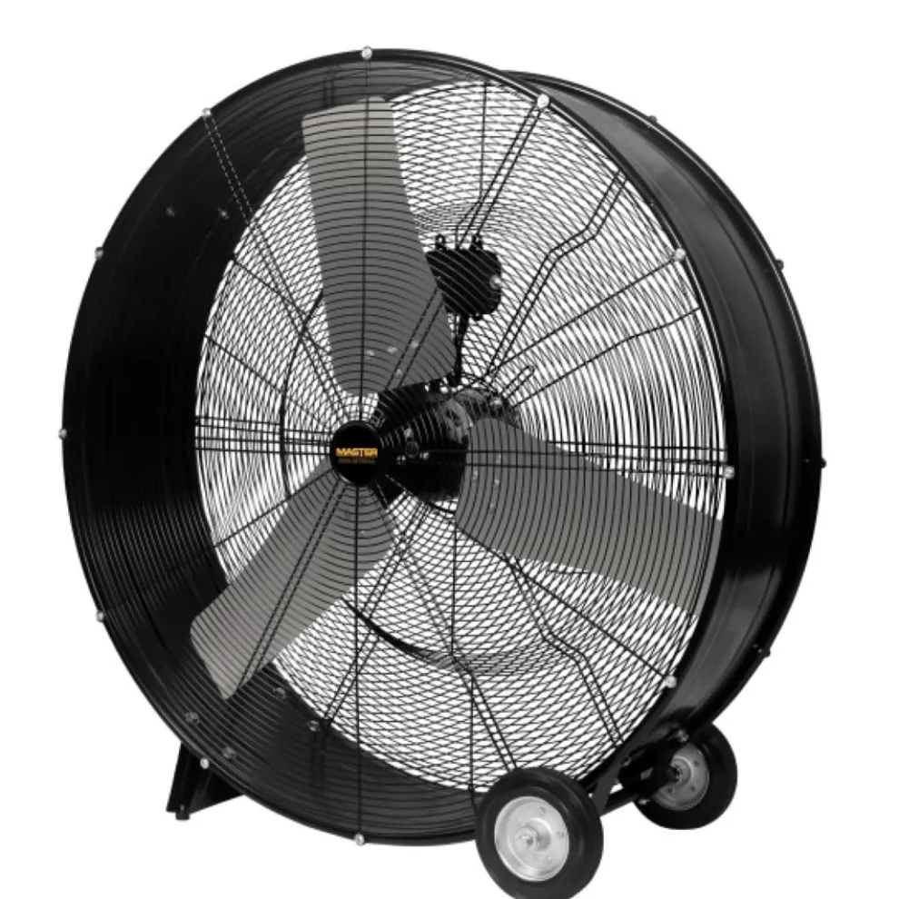 Master 120V 3.6 Amp High Capacity 36 in. Corded Industrial Direct Drive Barrel Fan