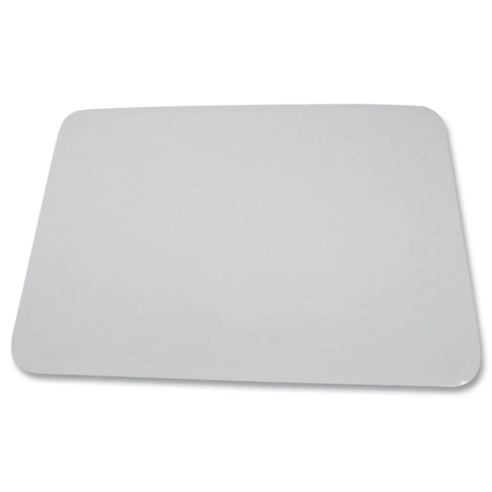 SCT 10 in. x 14 in. 1/4 Sheet Single Wall Pad Paper Bakery Cake Pad - Bright White (100/Bundle)