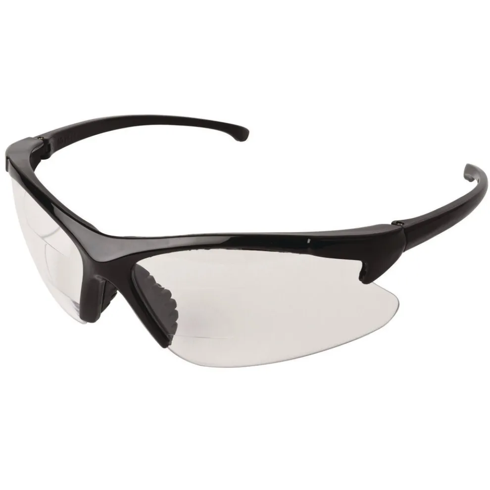 Ansell V60 30-06 Dual Readers Safety Glasses - Black Polycarbonate Frame, Clear Polycarbonate Lens (6/Box)