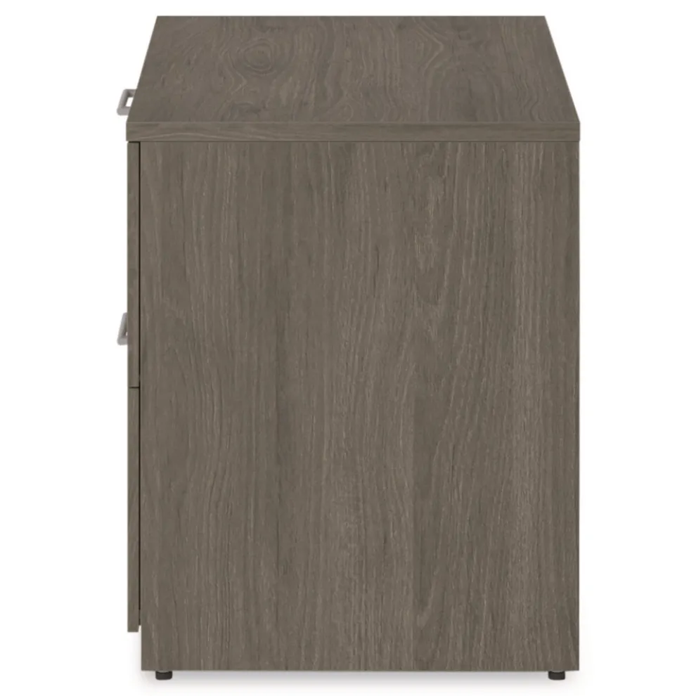 Alera 36 in. x 24 in. x 29 in. Seville Series 2-Drawer Lateral Legal File Cabinet - Walnut