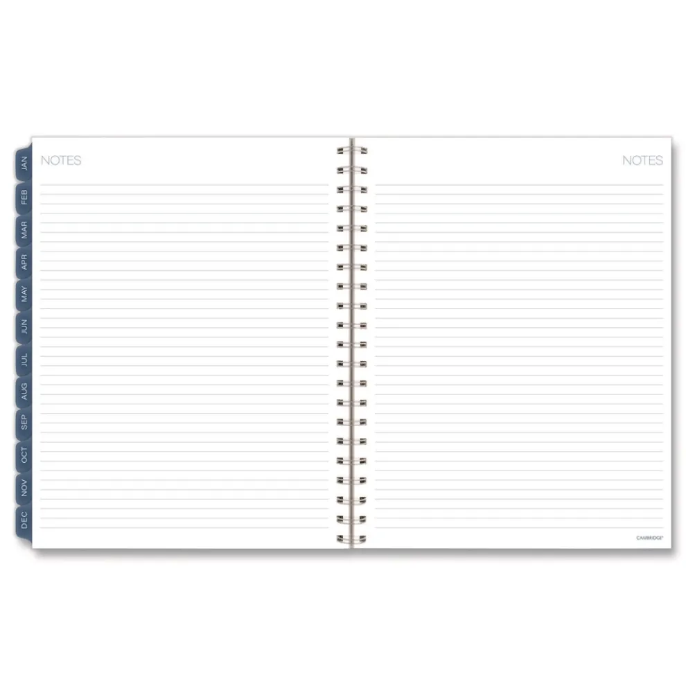 AT-A-GLANCE 11 in. x 8.5 in. 12-Month (Jan-Dec 2026) Abyss Weekly/Monthly Planner - Blue Cover