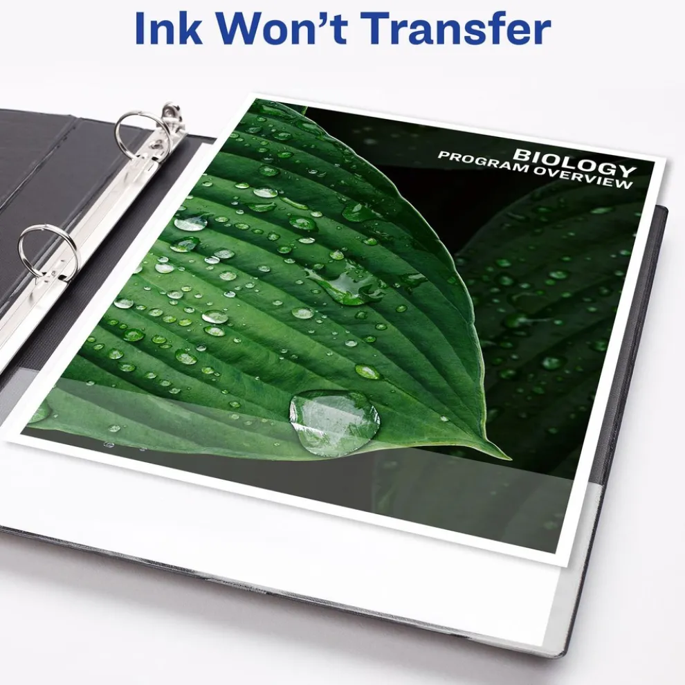 Avery One Touch EZD Rings 3 Rings 1 in. Capacity 11 in. x 8.5 in. Heavy-Duty DuraHinge View Binder - Red (12/Carton)