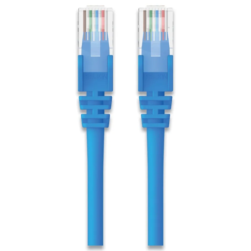 Belkin 7 ft. CAT6 UTP Computer Patch Cable - Blue