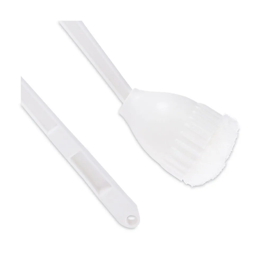 Boardwalk 528121 2 in. Cone Toilet Bowl Mop with 10 in. Handle - White (25/Carton)