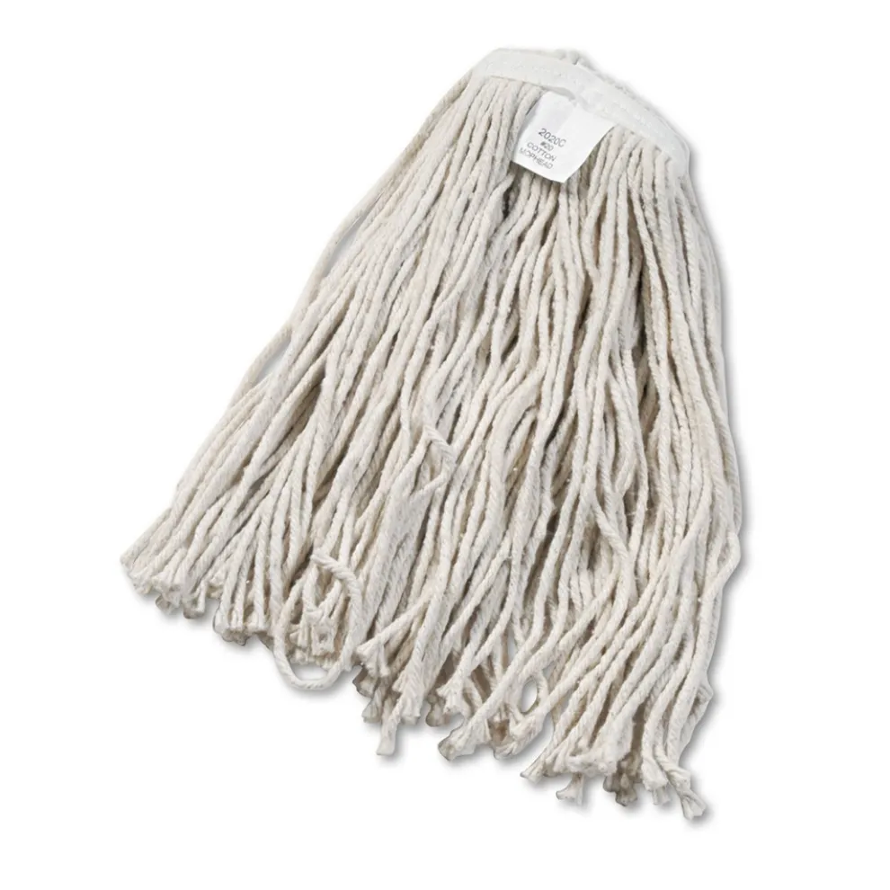 Boardwalk #20 Cut-End Cotton Wet Mop Head - White