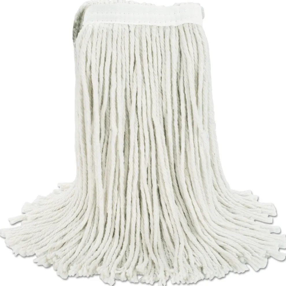 Boardwalk #20 Cut-End Cotton Wet Mop Head - White