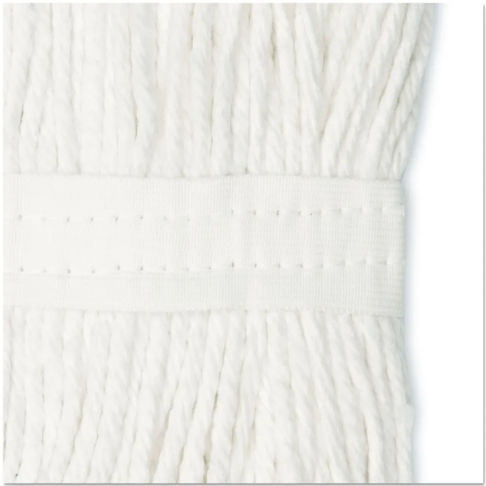 Boardwalk #20 Cut-End Cotton Wet Mop Head - White