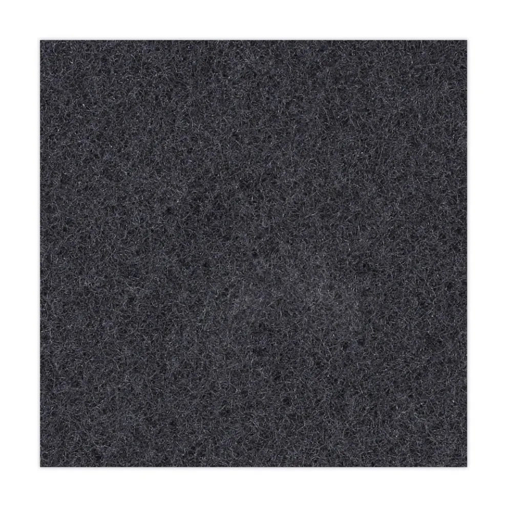 Boardwalk 16 in. Diameter Stripping Floor Pads - Black (5/Carton)