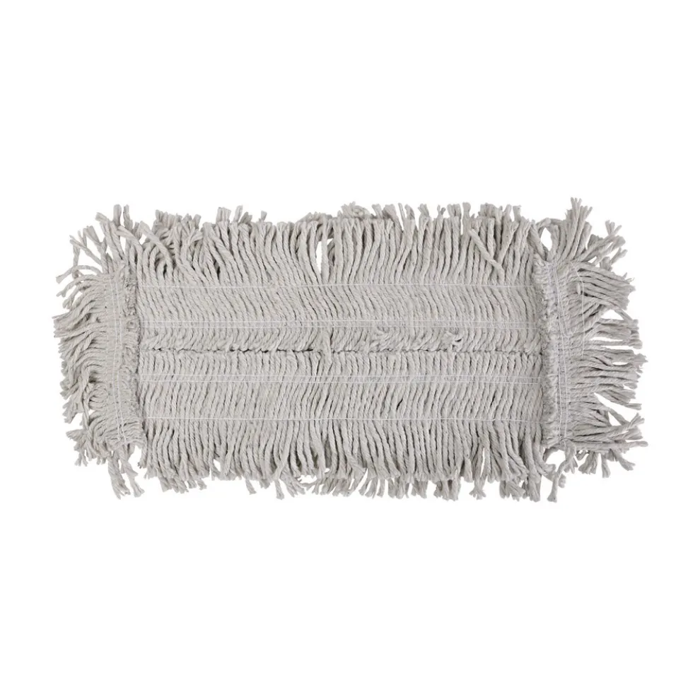 Boardwalk 18 in. x 5 in. Disposable Cotton Dust Mop Head