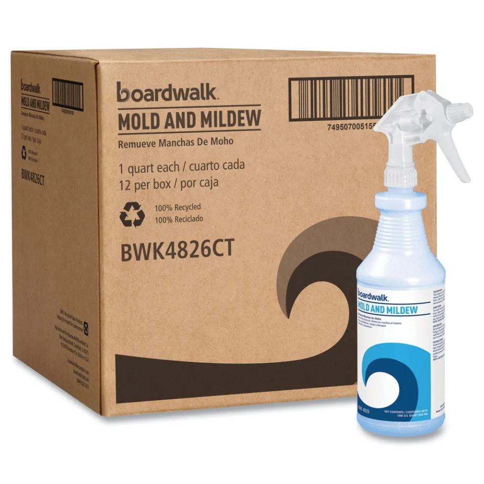Boardwalk 32 oz. Bottle Mold and Mildew - Floral Scent (12/Carton)