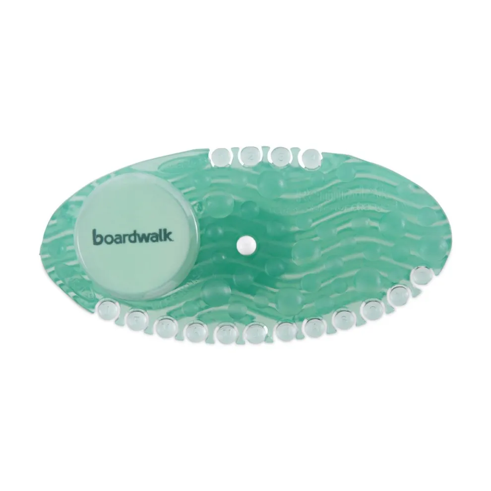 Boardwalk 60/Box Cucumber Melon Curve Air Freshener - Green