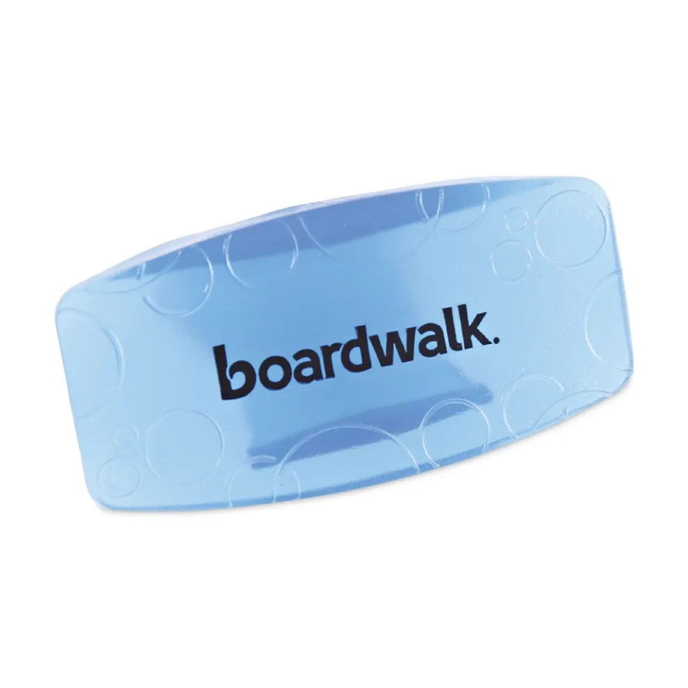 Boardwalk EBCP012I072M06AAS8000 Toilet Bowl Clip - Cotton Blossom Scent, Blue (12/Box, 6 Boxes/Carton)