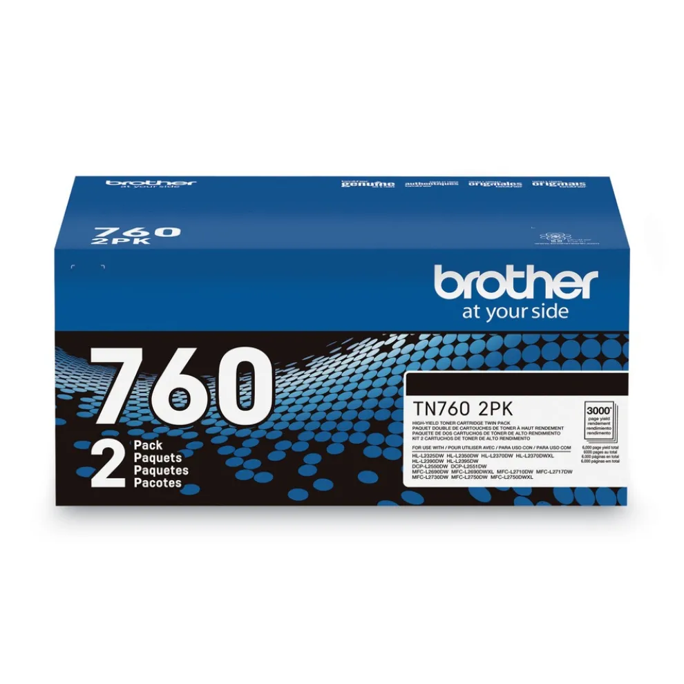 Brother 3,000 Page-Yield High-Yield Toner - Black (2/Pack)
