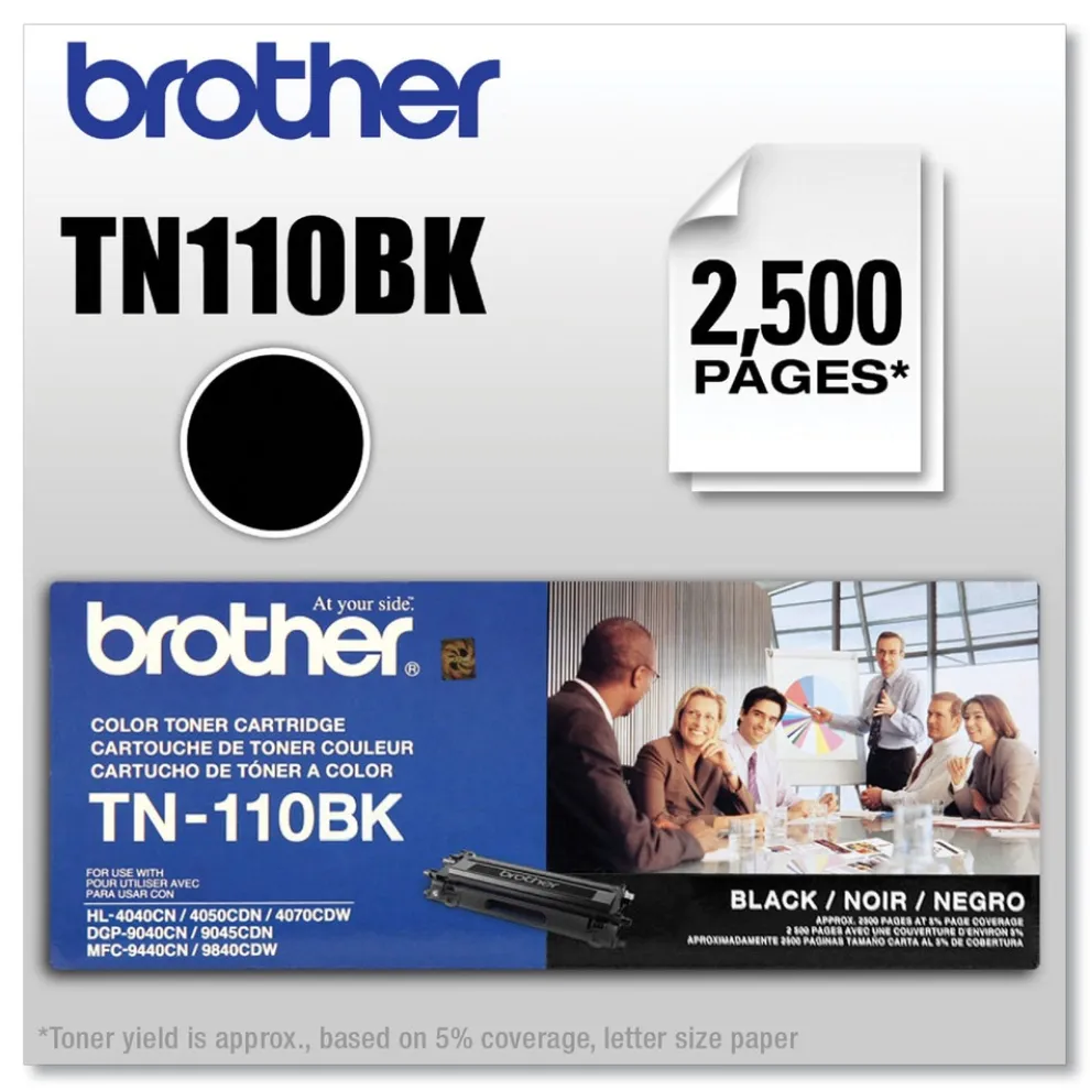 Brother 2500 Page-Yield Toner - Black