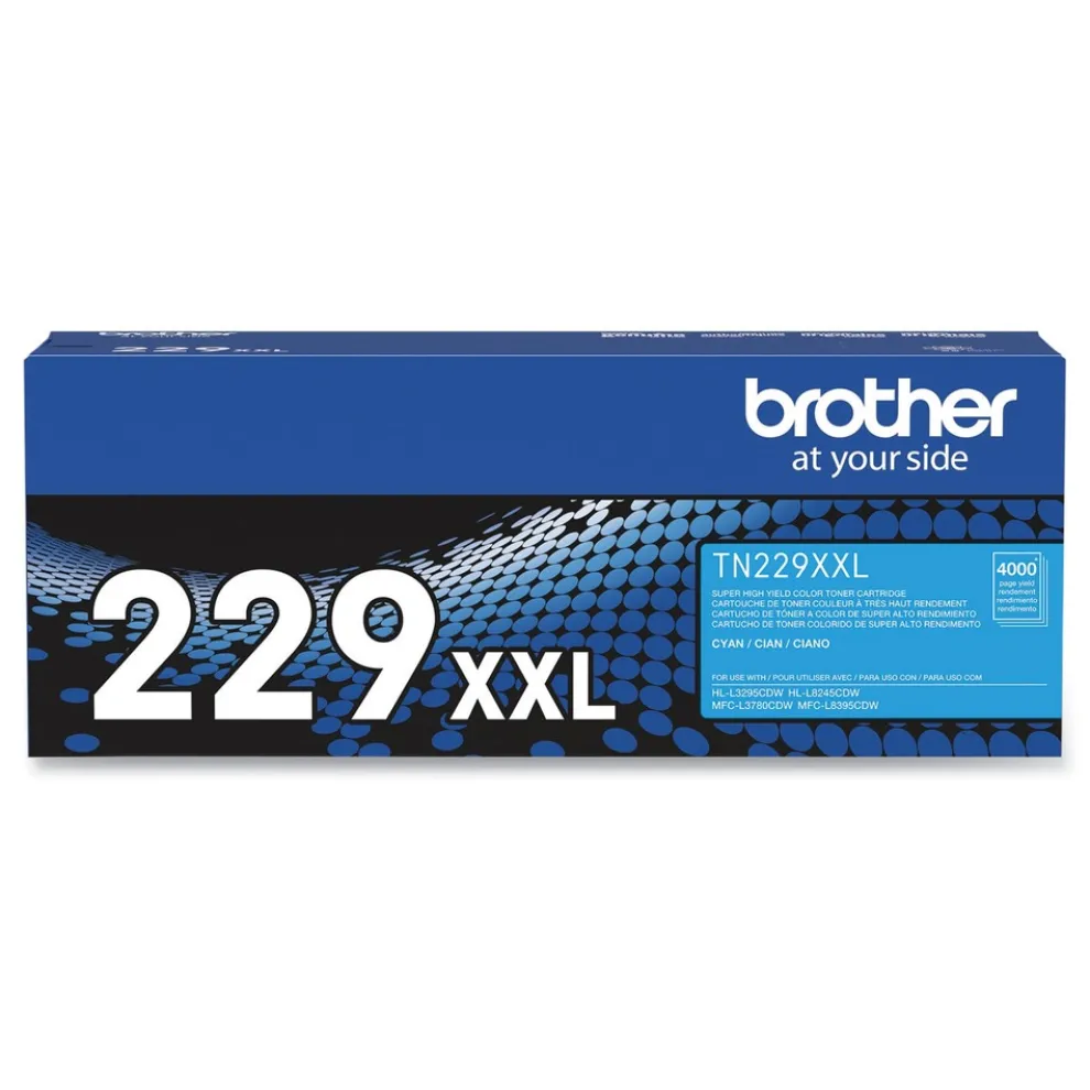 Brother 4,000 Page-Yield Super High-Yield Toner - Cyan