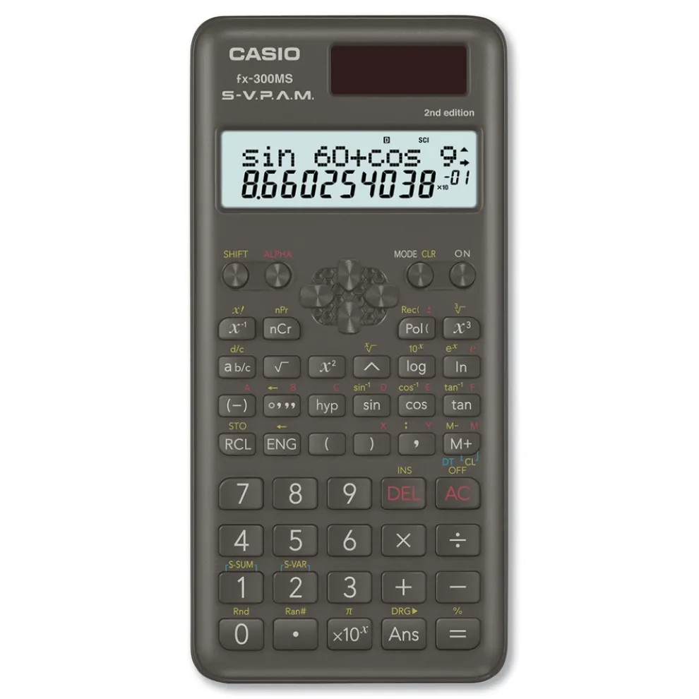 Casio 12-Digit LCD Scientific Calculator