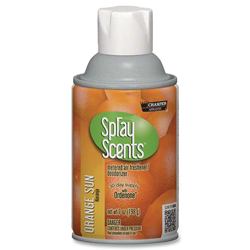 Chase Products Champion Sprayon SPRAYScents 7 oz. Metered Air Freshener Refill - Orange Sun (12/Carton)