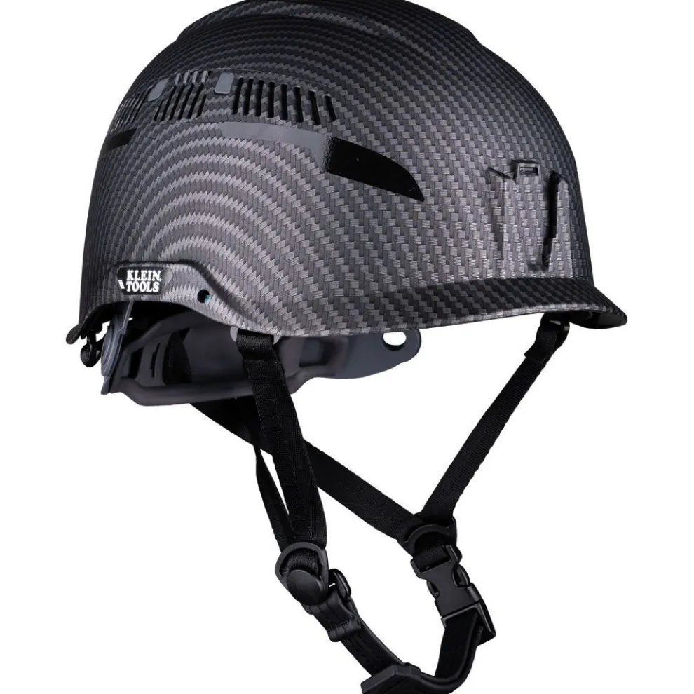 Klein Tools Premium KARBN Pattern Vented Class C Safety Helmet