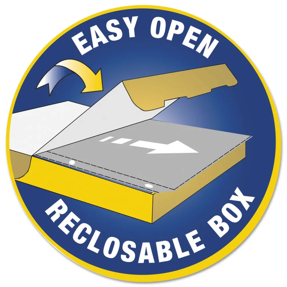 C-Line 3-Hole Punched Top Load 8.5 in. x 11 in. Insert Heavy-Duty Polypropylene Sheet Protectors - Nonglare Clear Front (50/Box)