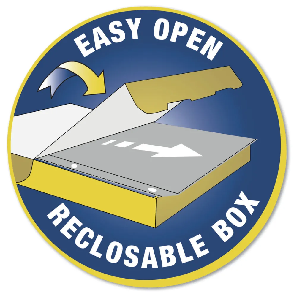 C-Line 3-Hole Punched Top Load 5.5 in. x 8.5 in. Insert Heavy-Duty Polypropylene Sheet Protectors - Clear Front (50/Box)