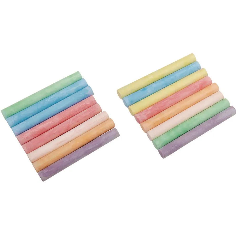 Cra-Z-Art Colored Chalk - Assorted Colors (16/Pack)