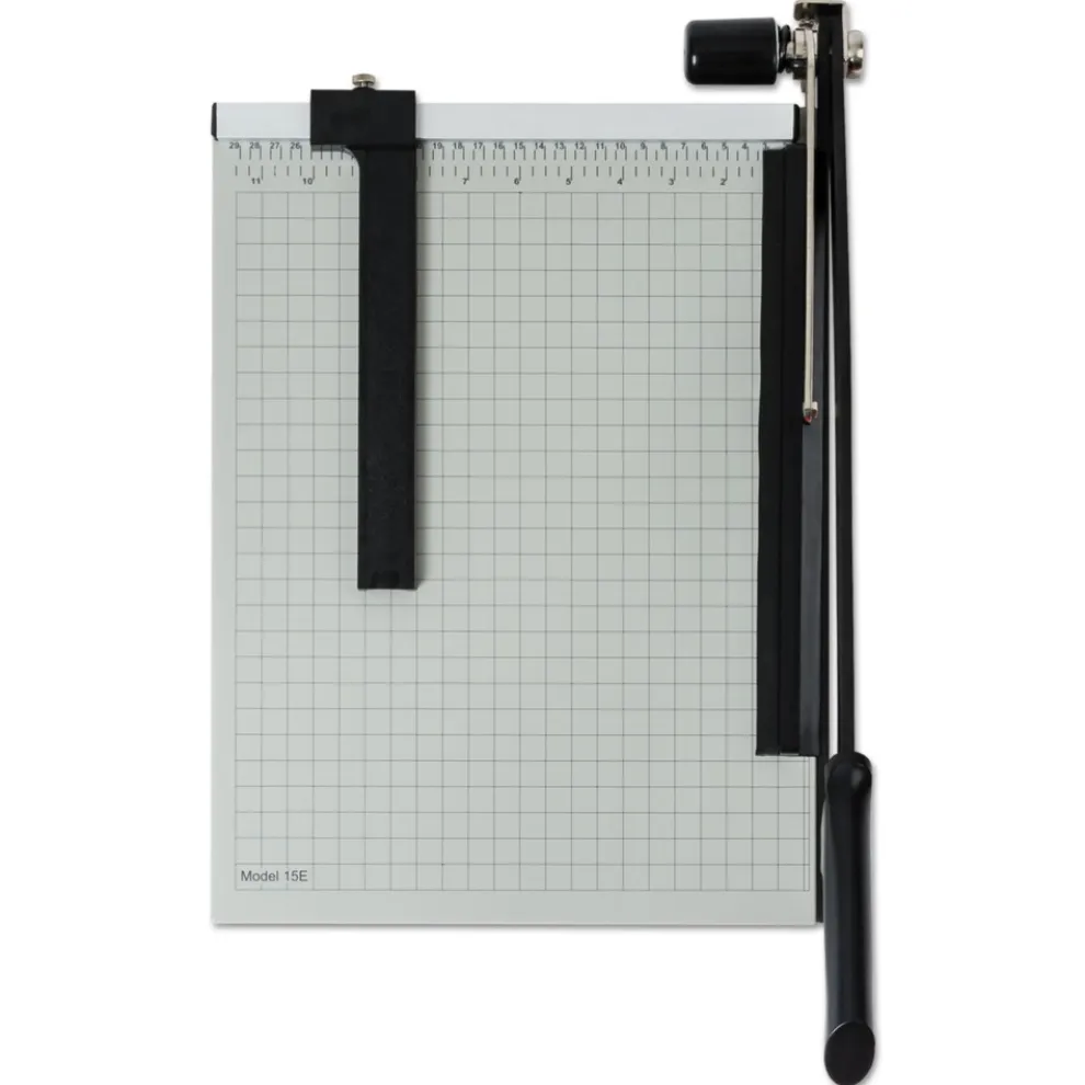 Dahle Vantage 12.25 x 15.75 Guillotine 15-Sheet Paper Trimmer/Cutter