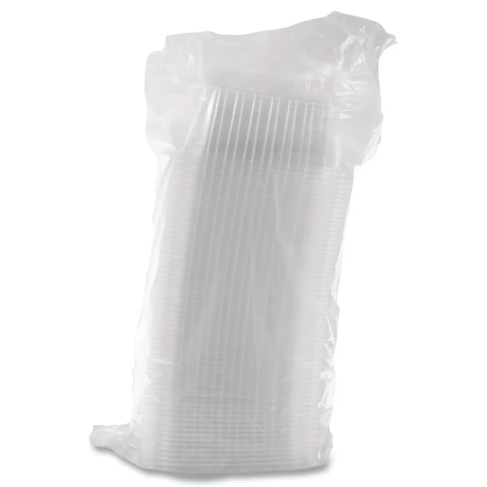 Dart 9.4 in. x 6.8 in. x 2.1 in. 32 oz. ClearPac Plastic Containers (504/Carton)