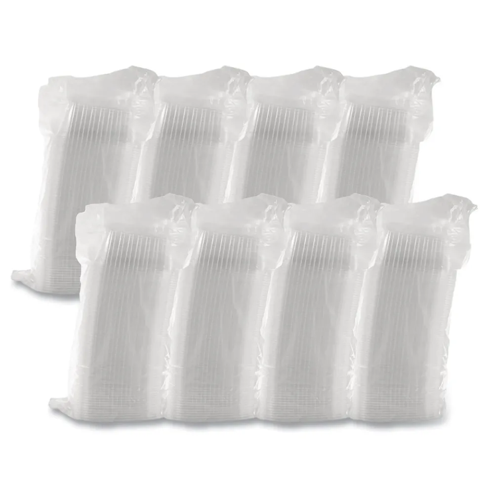 Dart 9.4 in. x 6.8 in. x 2.1 in. 32 oz. ClearPac Plastic Containers (504/Carton)