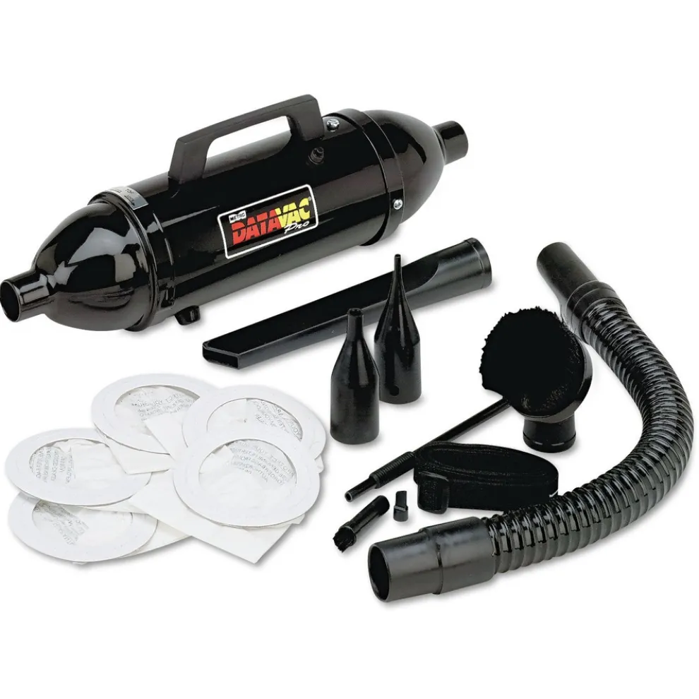 DataVac 0.5 HP Corded Handheld Steel Vacuum/Blower - Black