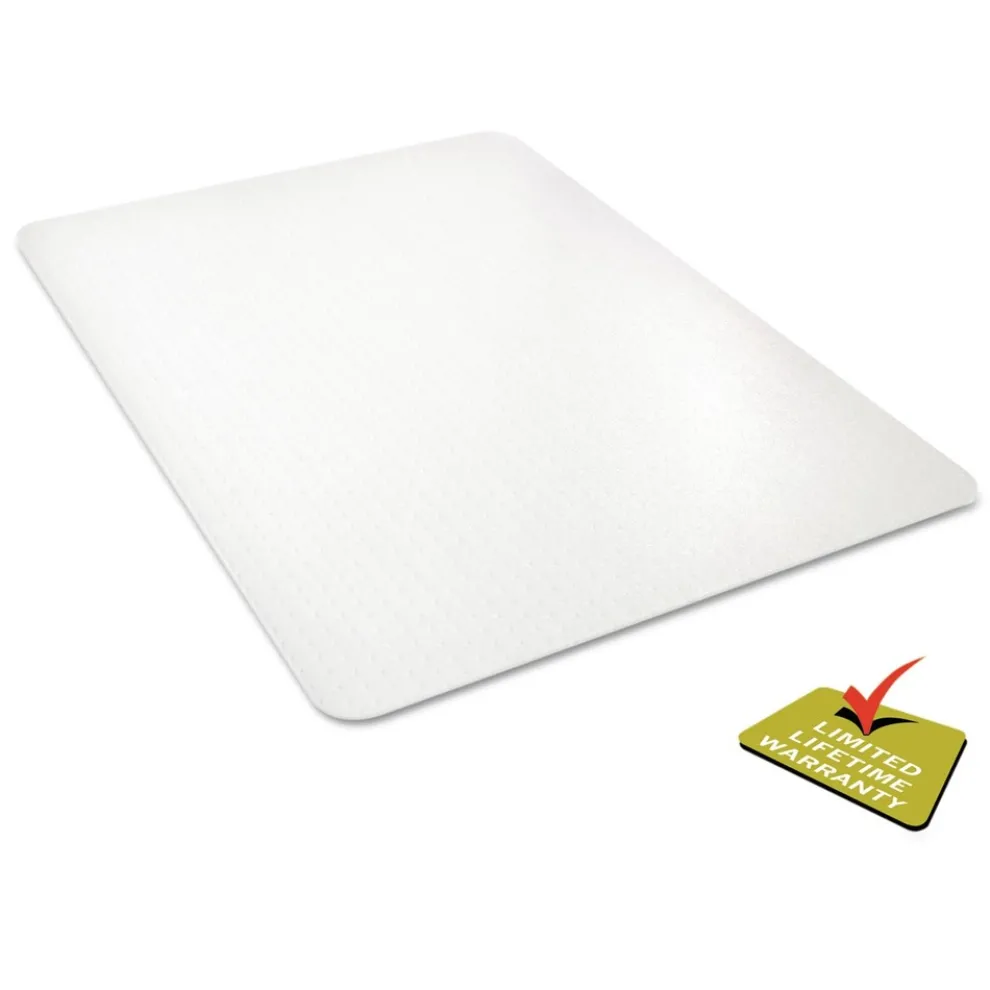 Deflecto 36 x 48 All Day Use Rectangular Chair Mat - Clear