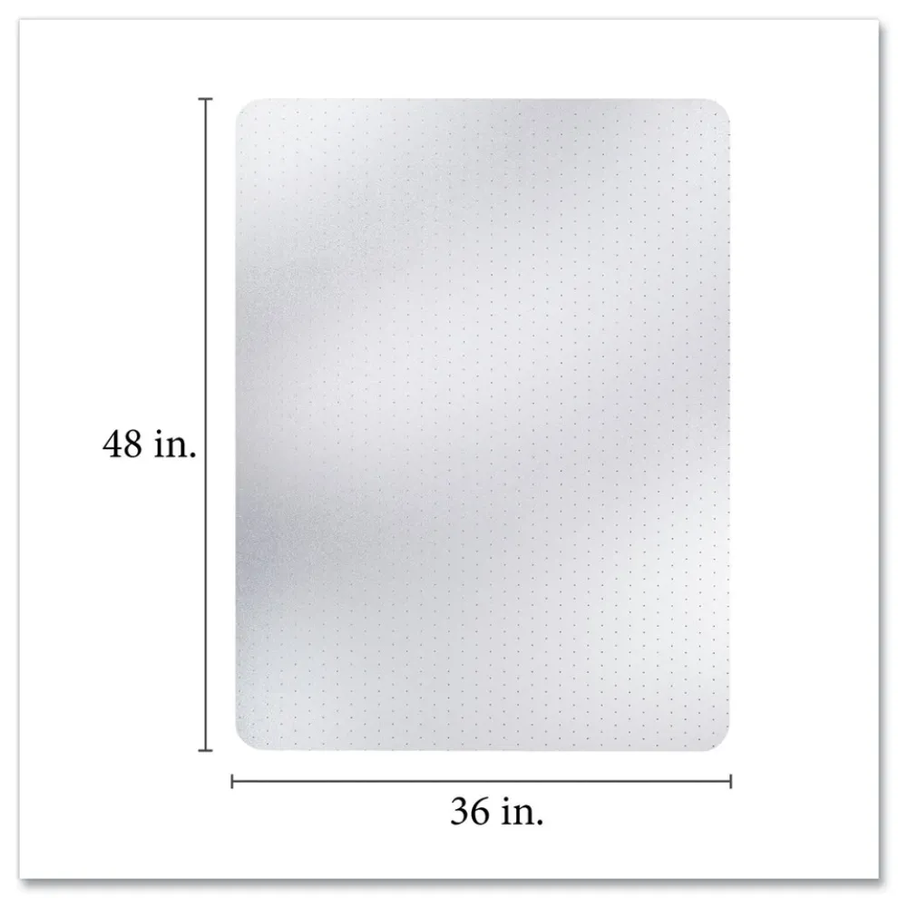Deflecto 36 x 48 All Day Use Rectangular Chair Mat - Clear