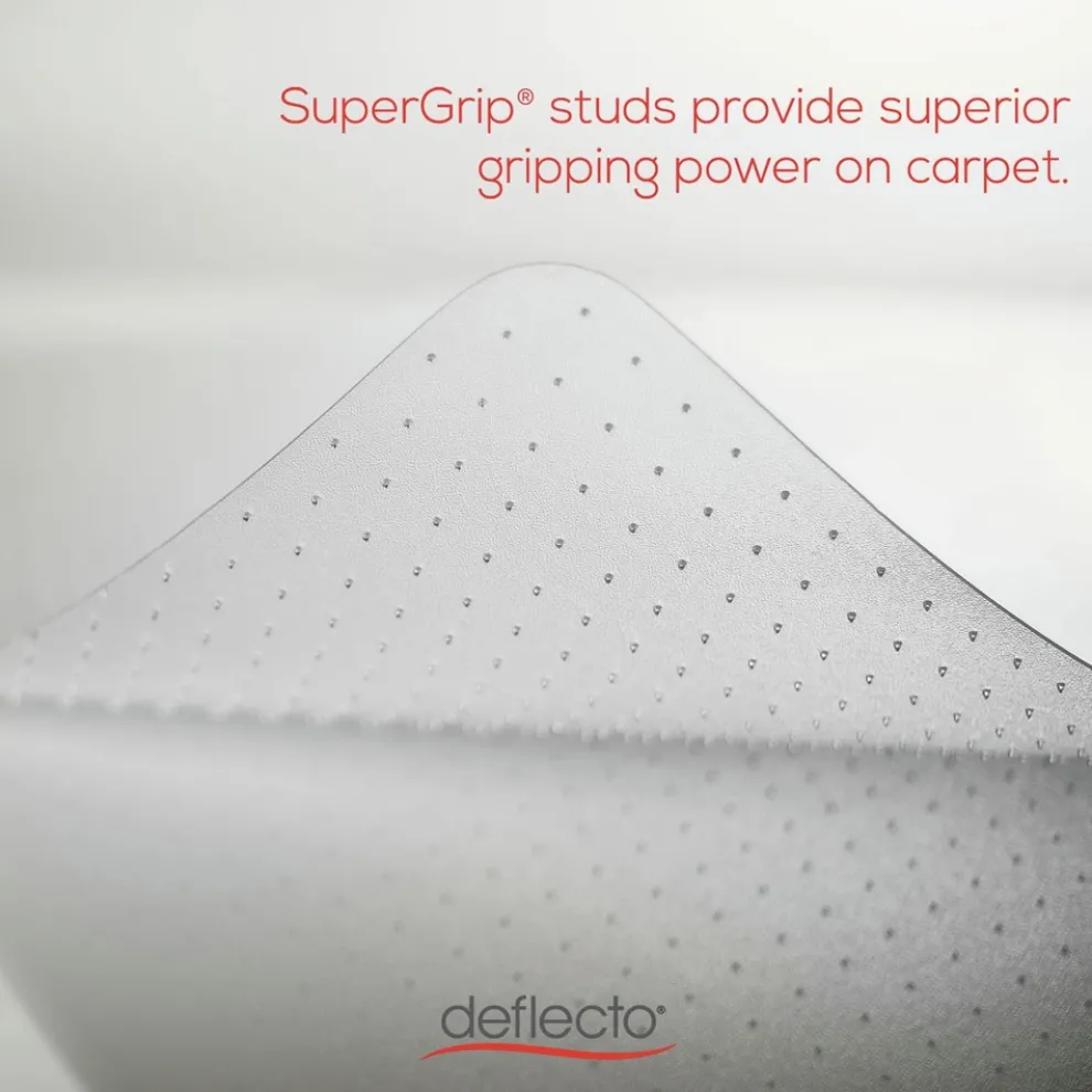 Deflecto 36 x 48 All Day Use Rectangular Chair Mat - Clear