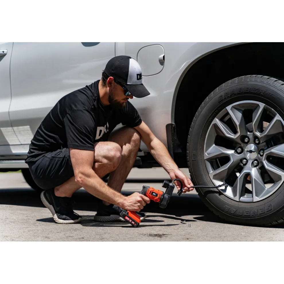 Detail K2 20V Lithium-Ion Quick-Charge Cordless 4-in-1 Tool Kit