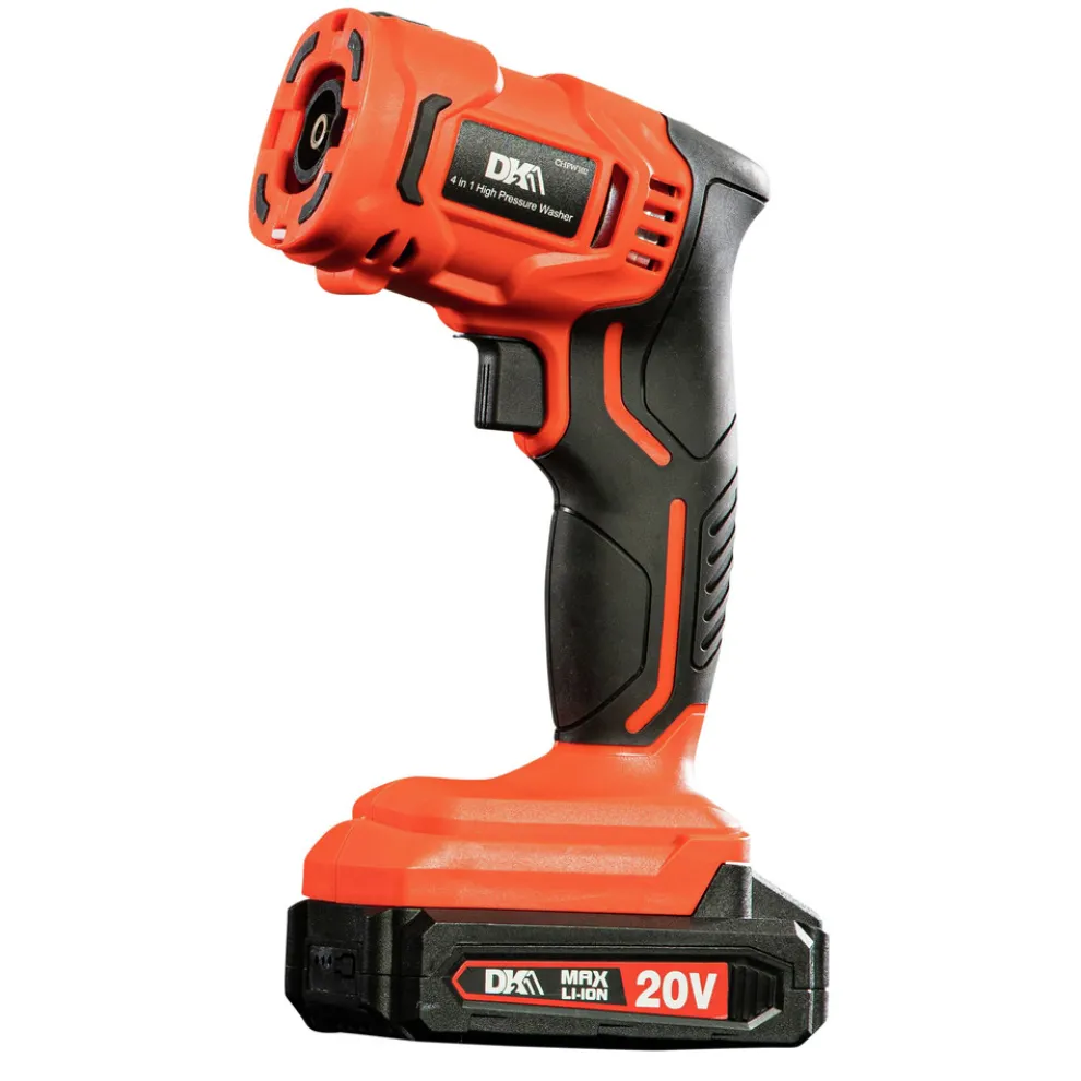 Detail K2 20V Lithium-Ion Quick-Charge Cordless 4-in-1 Tool Kit