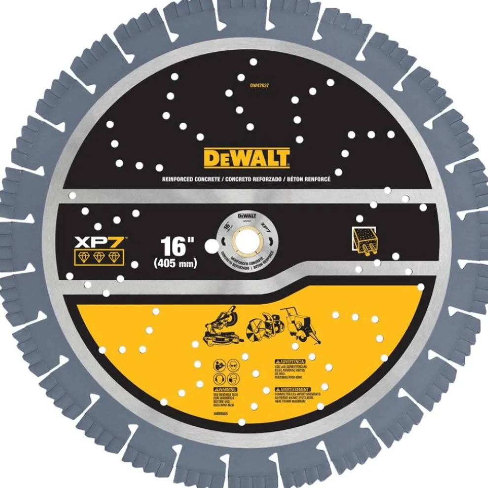 Dewalt 16 in. XP7 Reinforced Concrete Segmented Diamond Blade