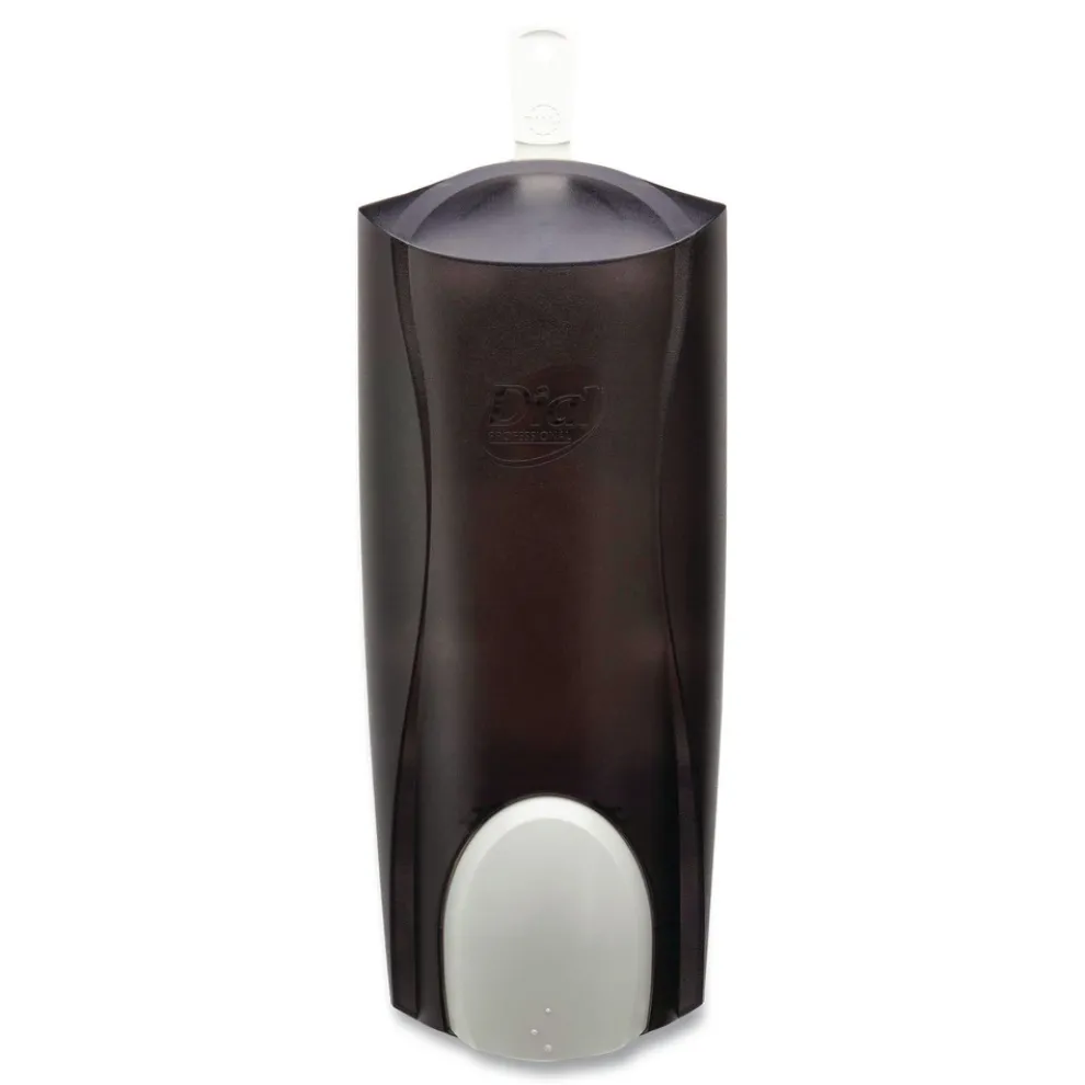 Dial Professional 5.1 in. x 4 in. x 12.3 in. 1 Liter Manual Liquid Dispenser - Smoke