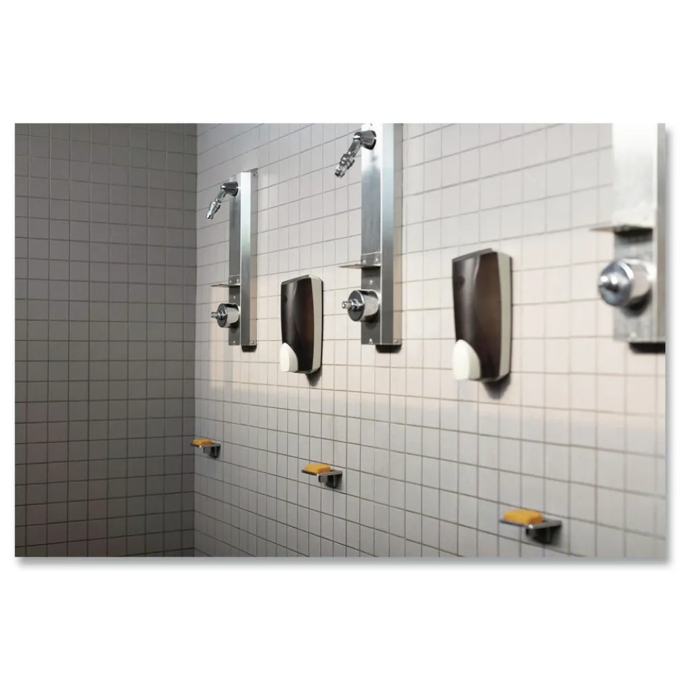 Dial Professional 5.1 in. x 4 in. x 12.3 in. 1 Liter Manual Liquid Dispenser - Smoke