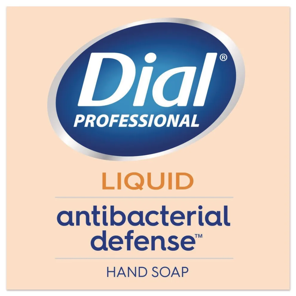 Dial Professional 11 oz. Pump Bottle Antibacterial Defense Gold Hand Soap Plus Aloe - Original