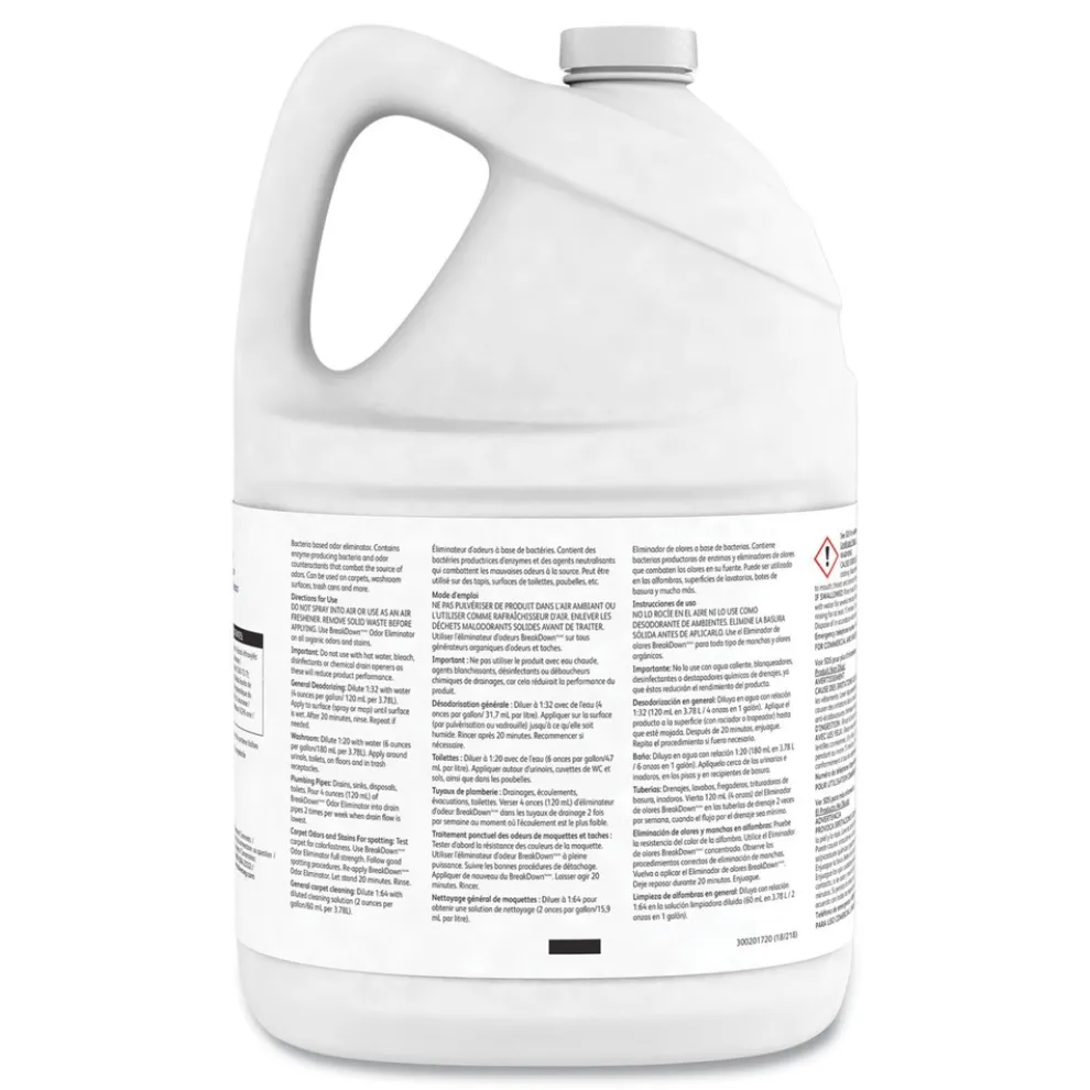 Diversey Care 1 Gallon Bottle Liquid Odor Eliminator - Cherry Almond Scent (4/Carton)