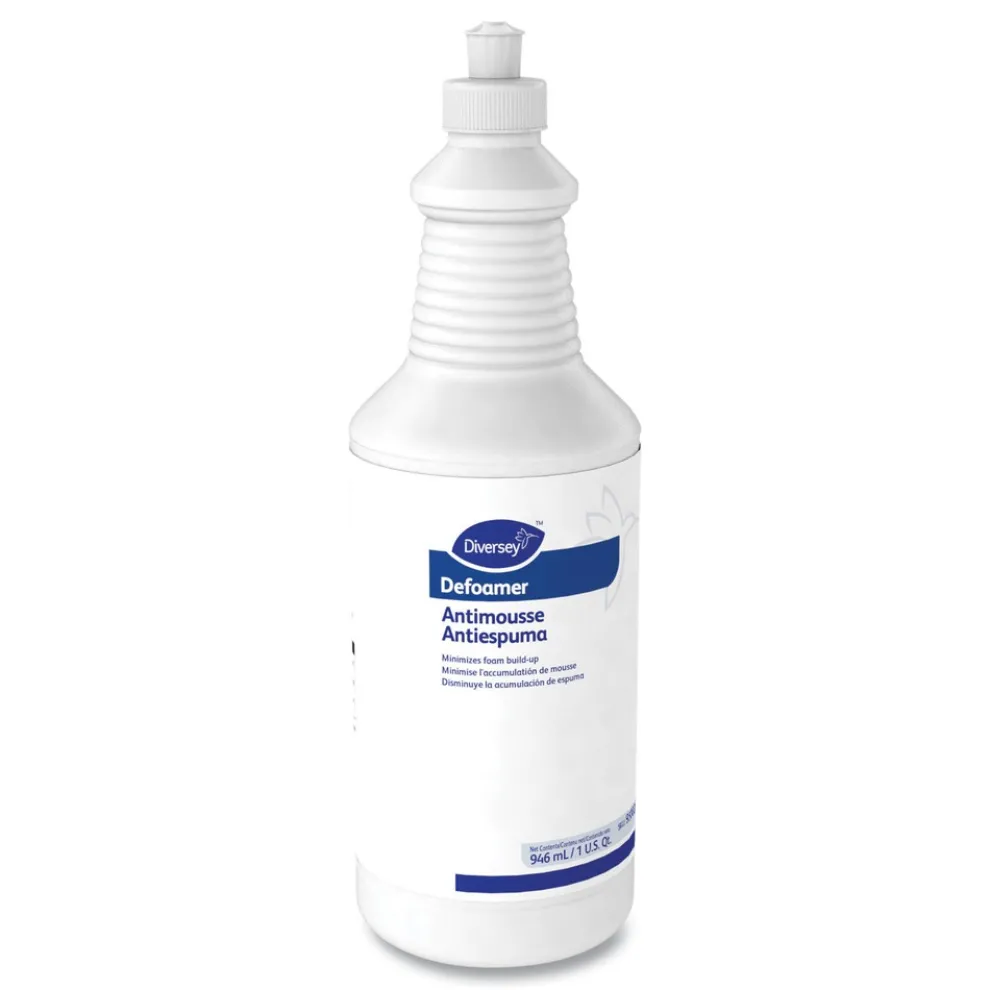 Diversey Care Bland Scent 32 oz. Squeeze Bottle Defoamer/Carpet Cleaner - Cream (6/Carton)