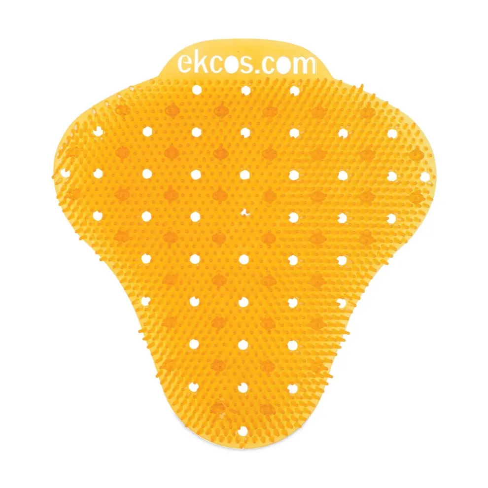 Diversey Care ekcoscreen Urinal Screens - Citrus Scent, Orange (12/Carton)