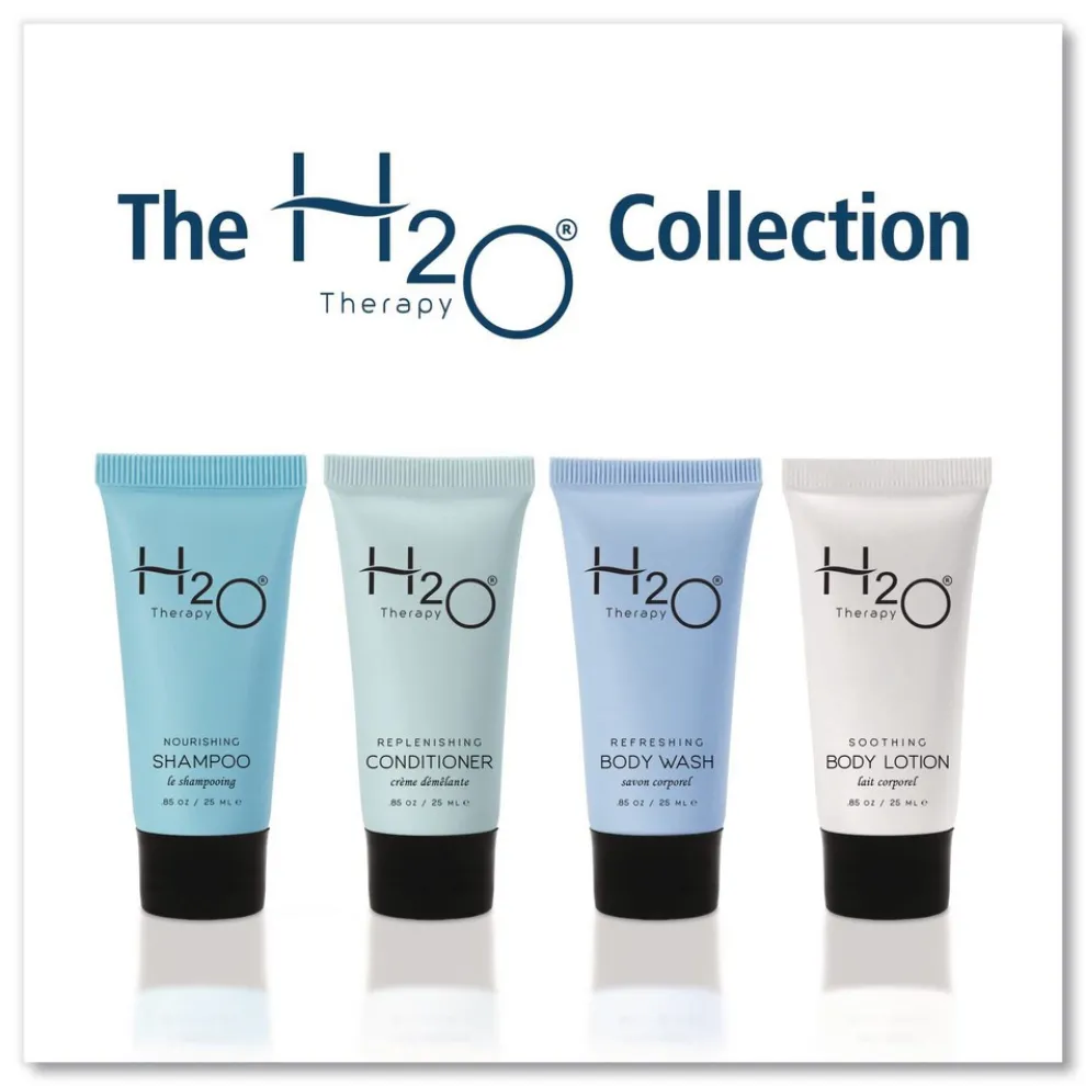 Diversified Hospitality Solutions H2O Therapy 0.85 oz Single-Use Body Lotion (300/Carton)